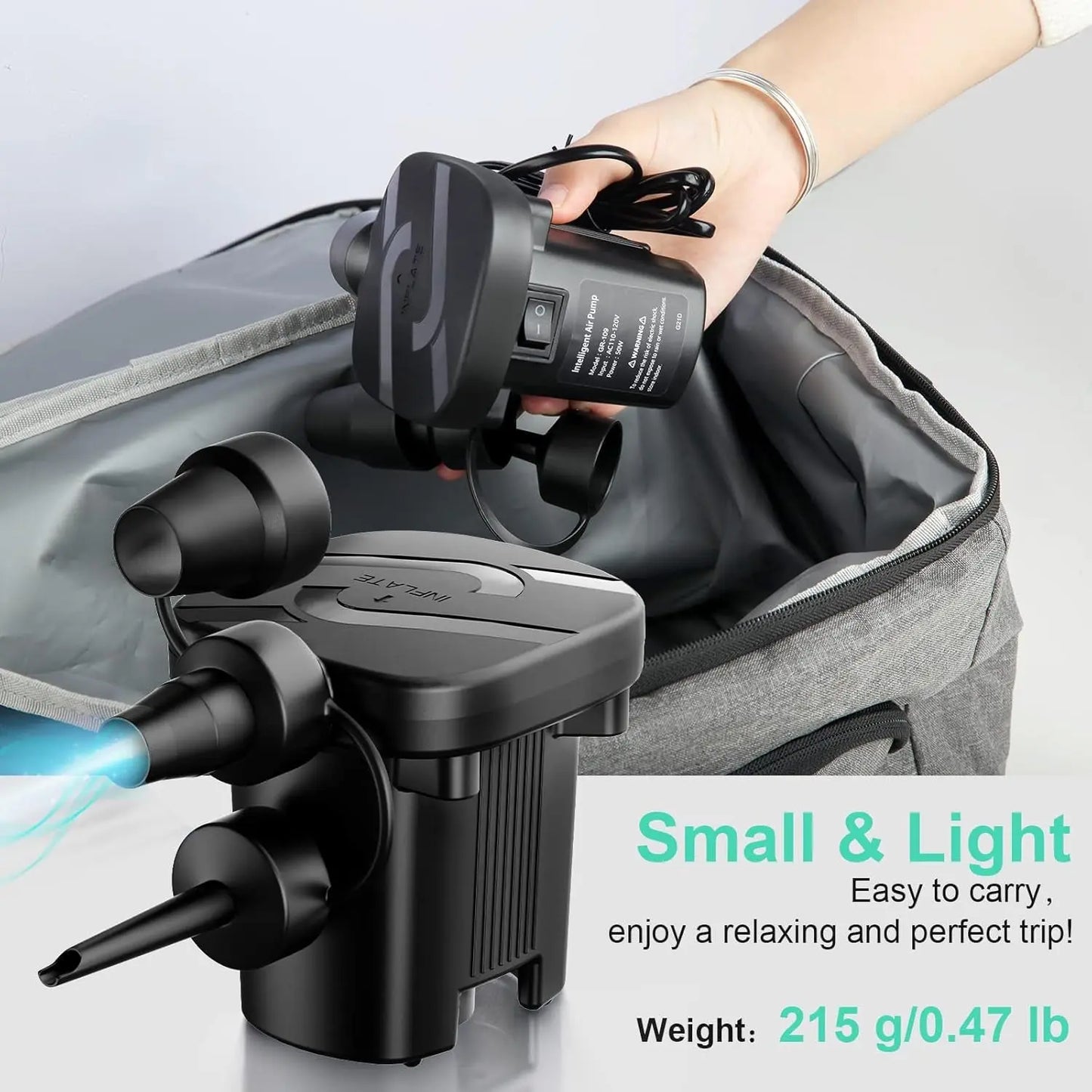 Portable Electric Air Pump - Pure XO