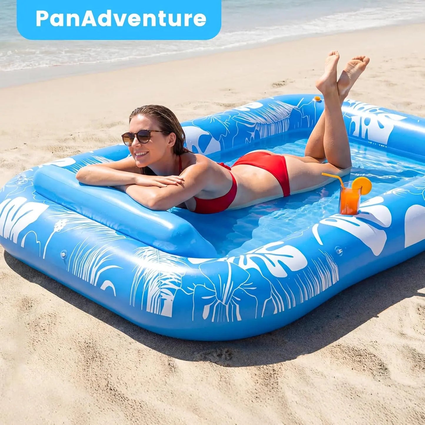 CoolTan™ Tanning Pool Lounger - Pure XO