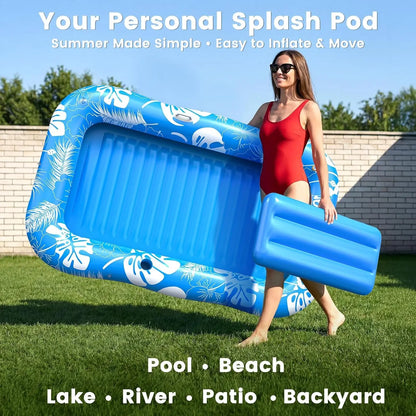 CoolTan™ Tanning Pool Lounger - Pure XO