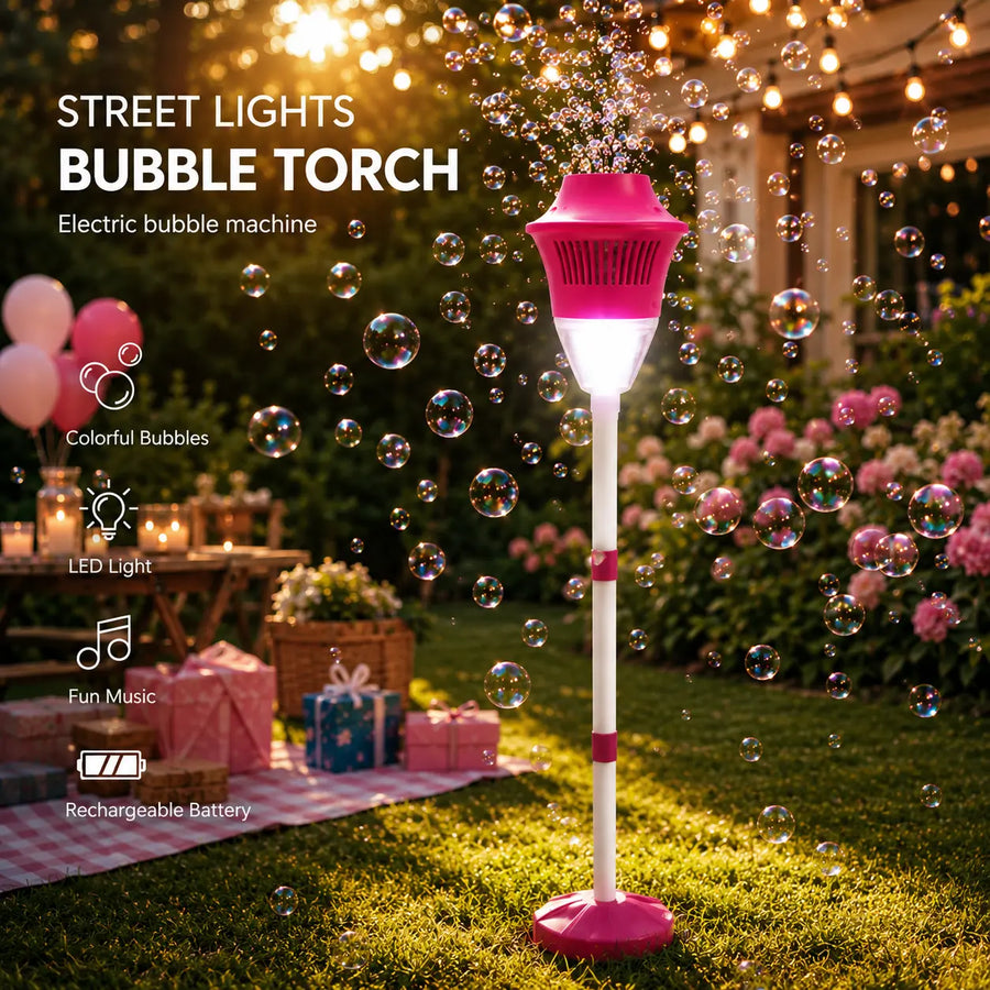 Bubble Machine with light and music PureXo