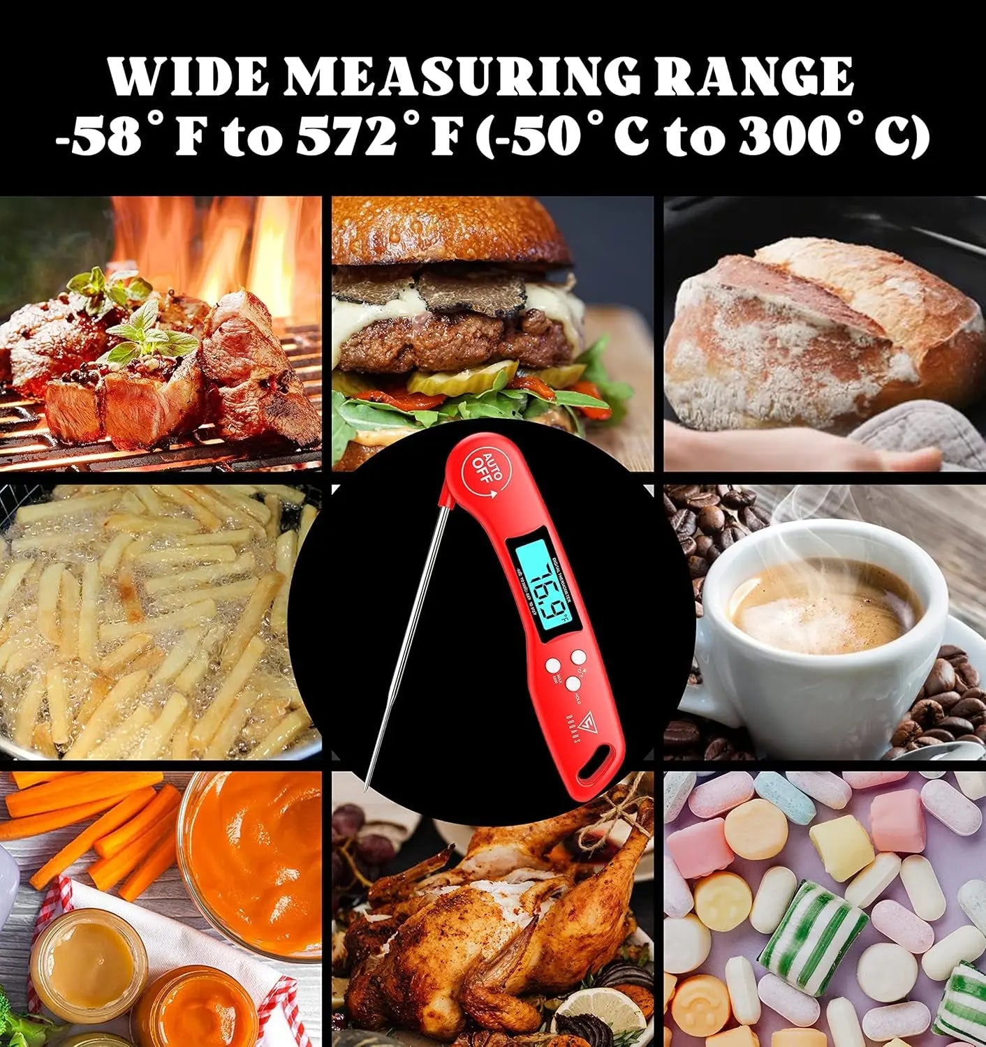 Digital Meat Thermometer - Pure XO