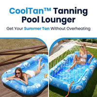 CoolTan™ Tanning Pool Lounger XXX Pure XO