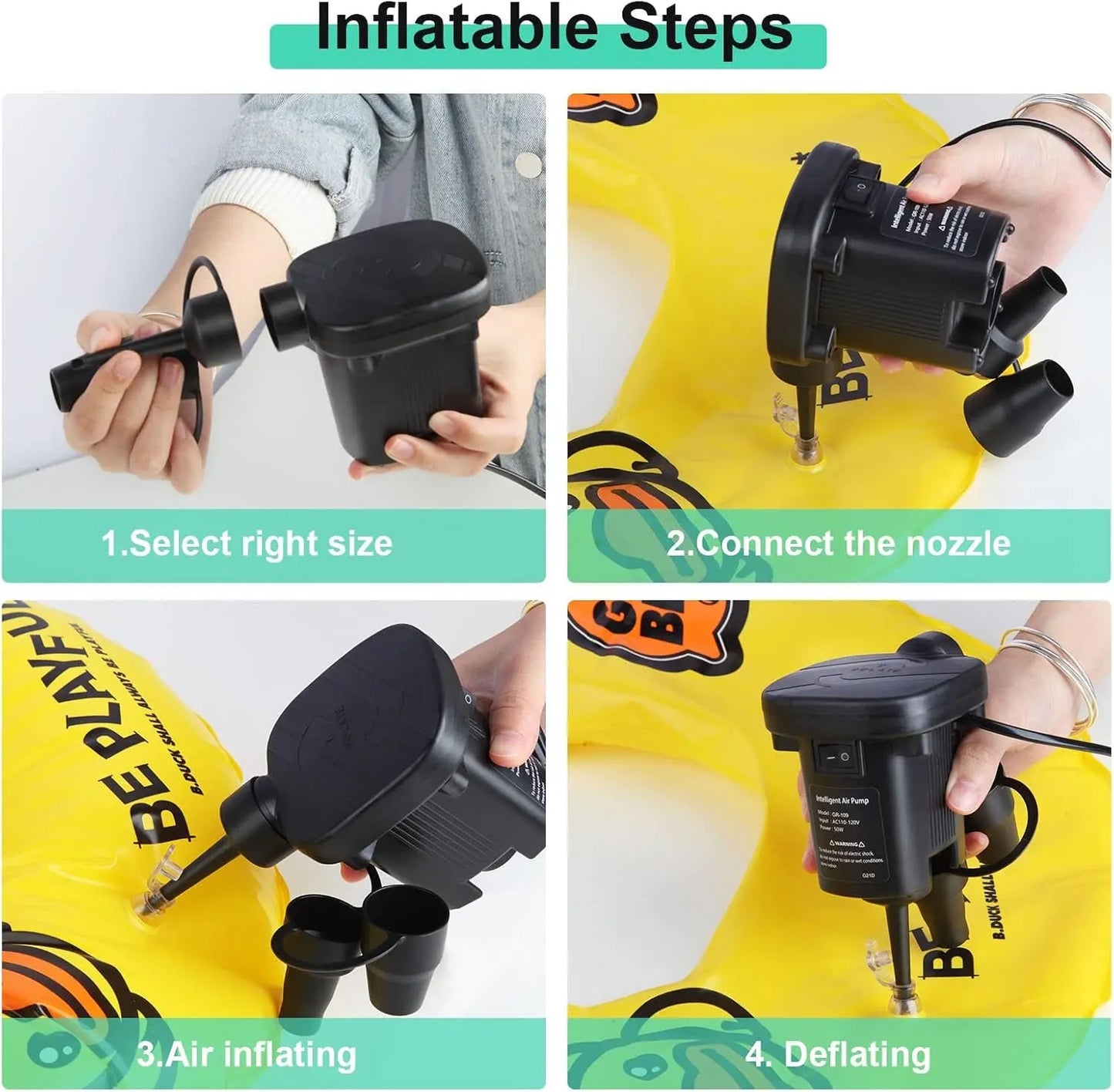 Portable Electric Air Pump - Pure XO