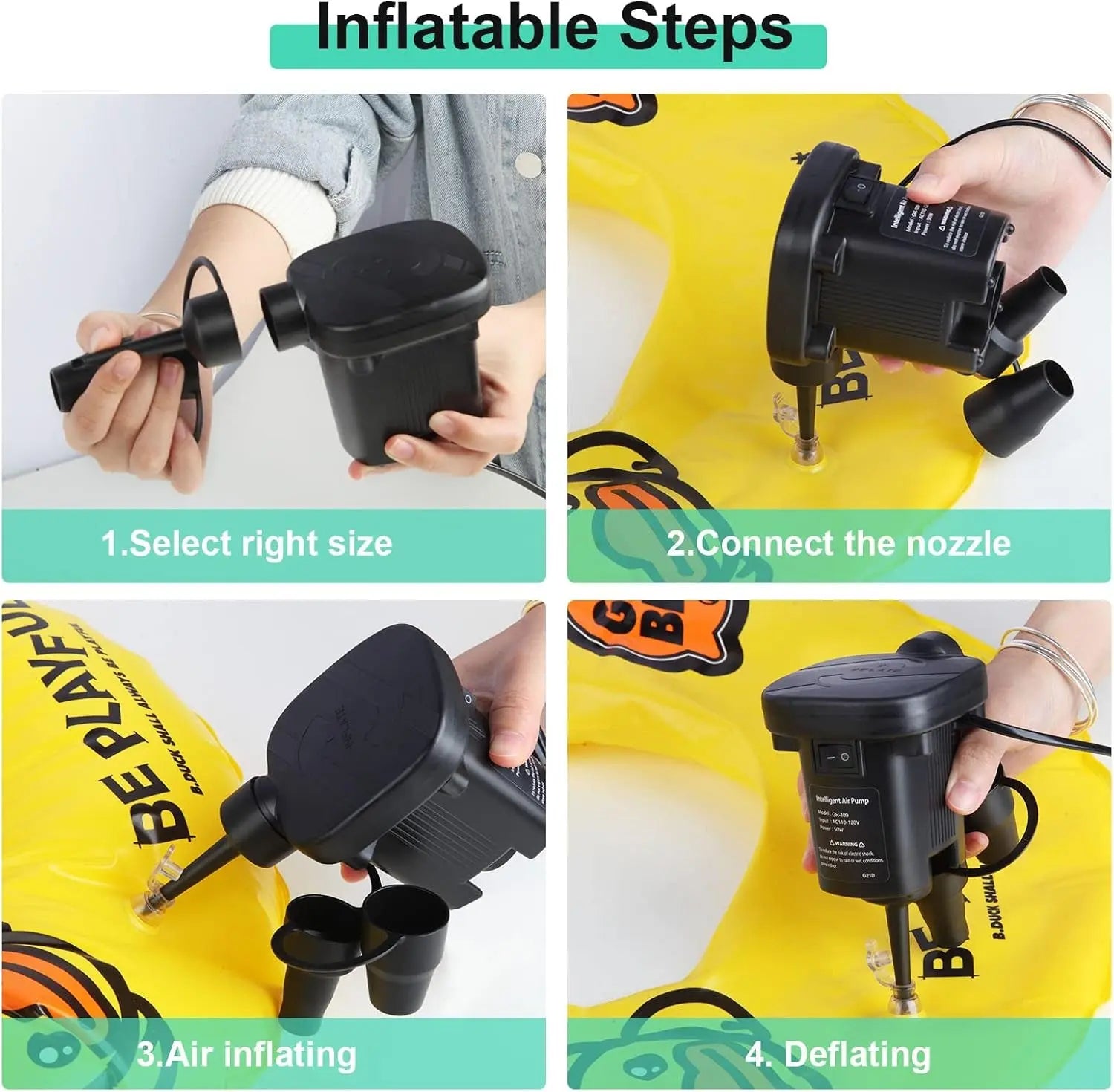 Portable Electric Air Pump - Pure XO