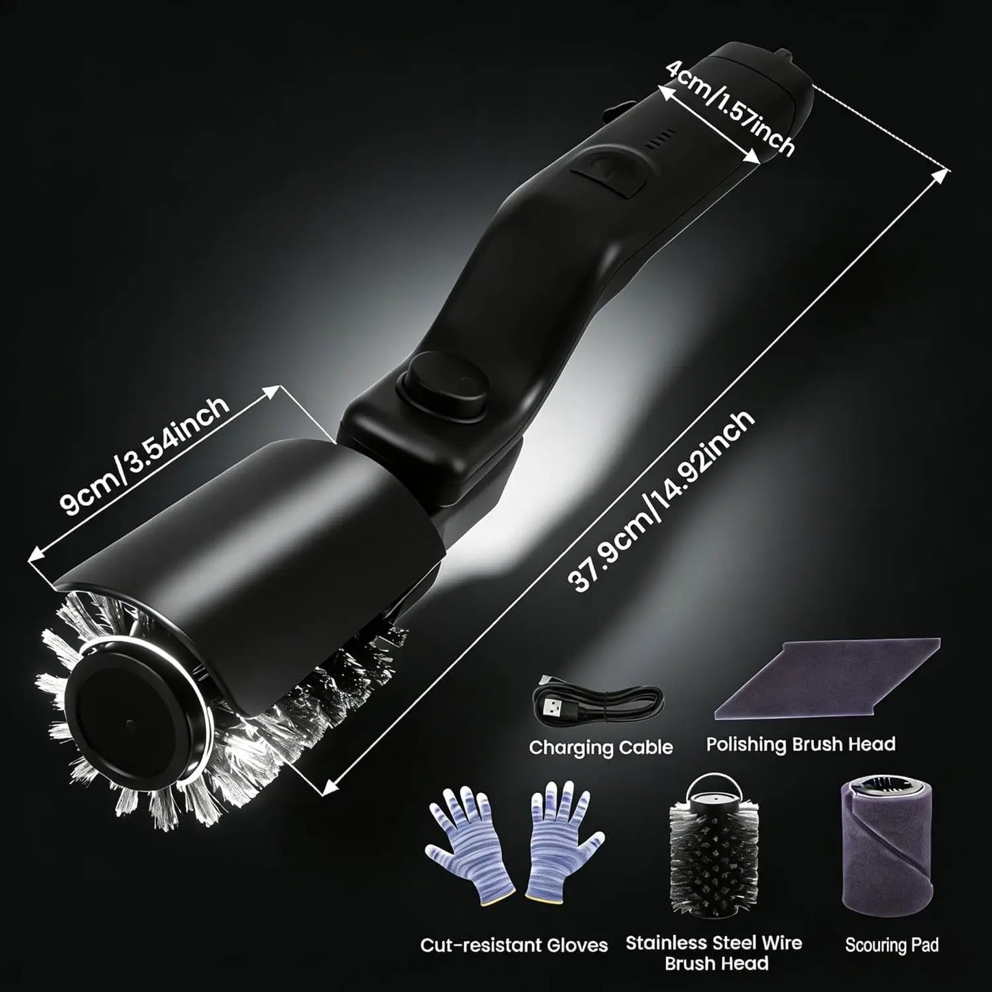 GrillSweep™ Father’s Day Electric BBQ Brush - Pure XO