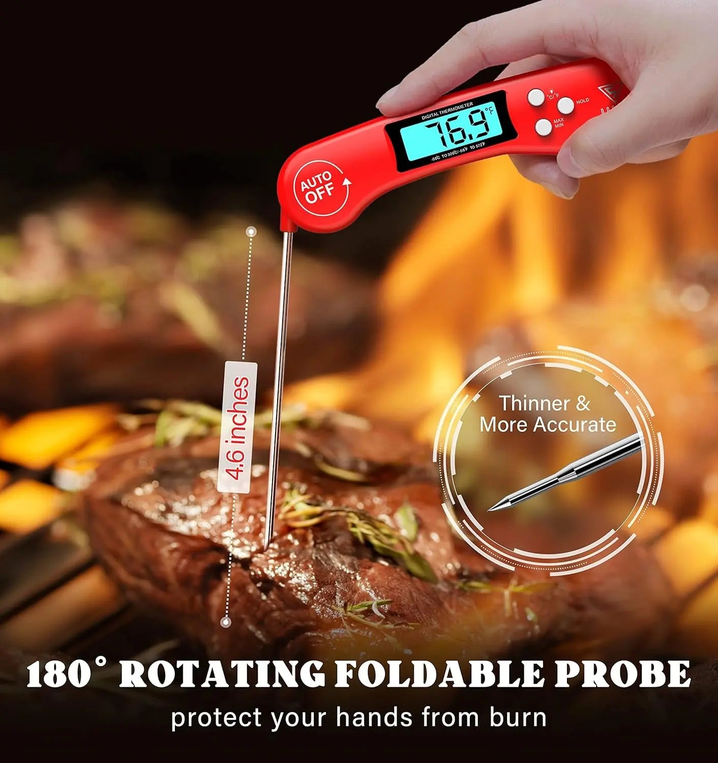 Digital Meat Thermometer - Pure XO
