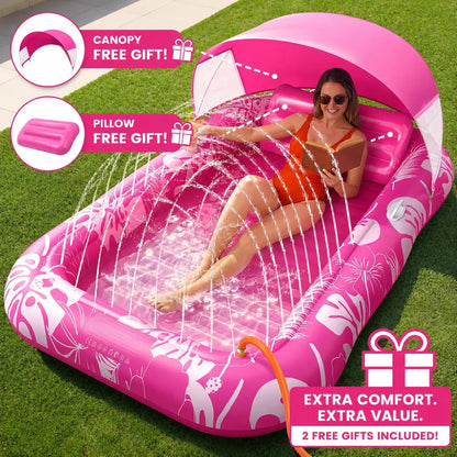 CoolTan™ Tanning Pool Lounger - Pure XO