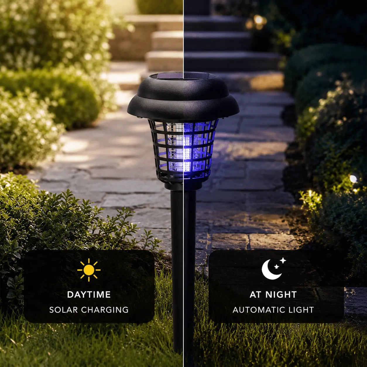 BugGuard™ Solar Bug Zapper - Pure XO