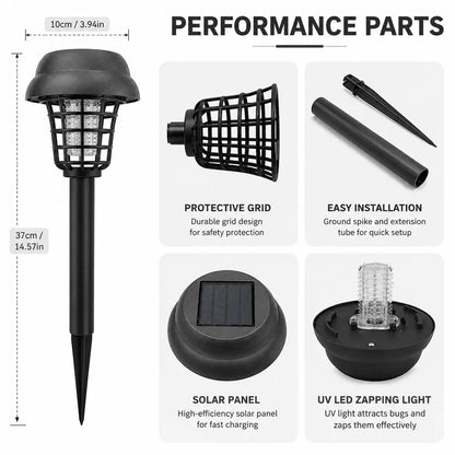 BugGuard™ Solar Bug Zapper - Pure XO